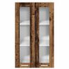 vidaXL Hanging Cabinet Old Wood 60 x 31 x 100 cm Engineered Wood