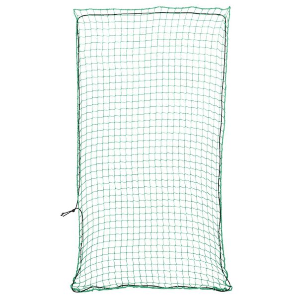 vidaXL Trailer Net with Elastic Rope Green 4x2 m PP