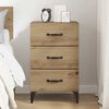 vidaXL Bedside Cabinet Artisan Oak 40 x 40.5 x 66 cm Engineered Wood