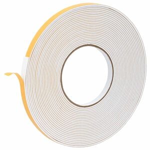 vidaXL Self-adhesive Foam Tape White 10mm x 10m CR Foam