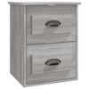 vidaXL Wall-mounted Bedside Cabinets 2 pcs Grey Sonoma 41.5x36x53cm