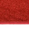 vidaXL Bed Carpets Shaggy High Pile 3 pcs Red