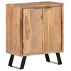 vidaXL Sideboard 60x36x76 cm Solid Acacia Wood with Live Edges