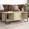 vidaXL Coffee Table Sonoma Oak 100x51x40 cm Engineered Wood
