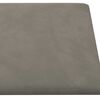 vidaXL Wall Headboard 12 pcs Light Grey 30 x 15 cm Velvet