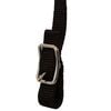 vidaXL Western Saddle. Headstall&Breast Collar Real Leather 17" Black