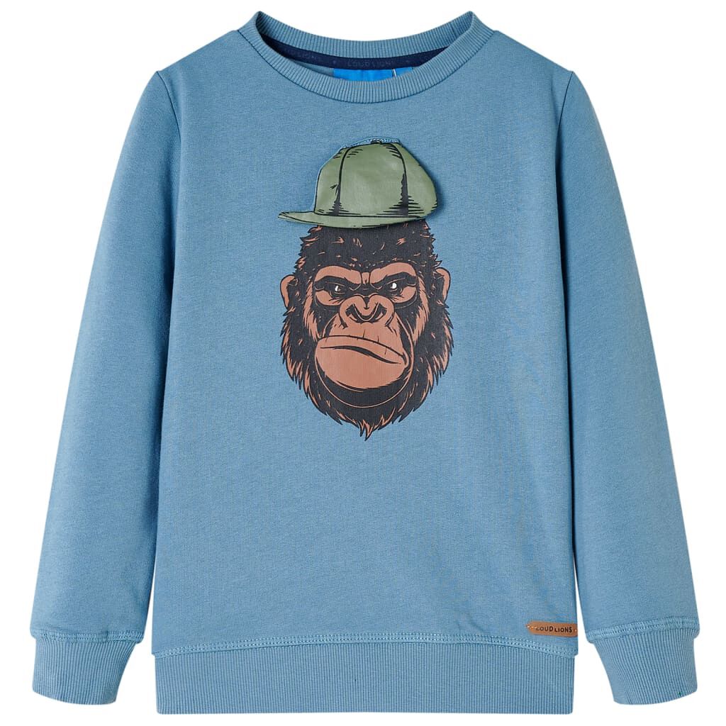 Kids Sweatshirt Medium Blue 92