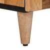 vidaXL Sideboard with Door Natural 60 x 33.5 x 75 cm Solid Mango Wood