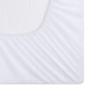 vidaXL Fitted Sheets Waterproof 2 pcs Cotton 100x200 cm White