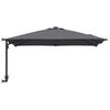 vidaXL Garden Parasol Anthracite and Black 248.5 x 247.5 x 160 cm