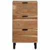 vidaXL Sideboard Natural 40 x 33.5 x 75 cm Solid Acacia Wood