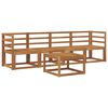 vidaXL Outdoor Sofa Set 5 pcs Natural