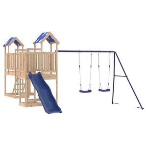 vidaXL Outdoor Playset Solid Wood Pine