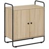 vidaXL Sideboard Sonoma Oak 68 x 35 x 75 cm Engineered Wood