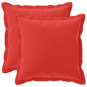 vidaXL Cushion Cover 2 pcs HOUTEN Red 30 x 30 cm Polyester