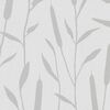 Noordwand Wallpaper Topchic Reed Plumes Metallic Grey