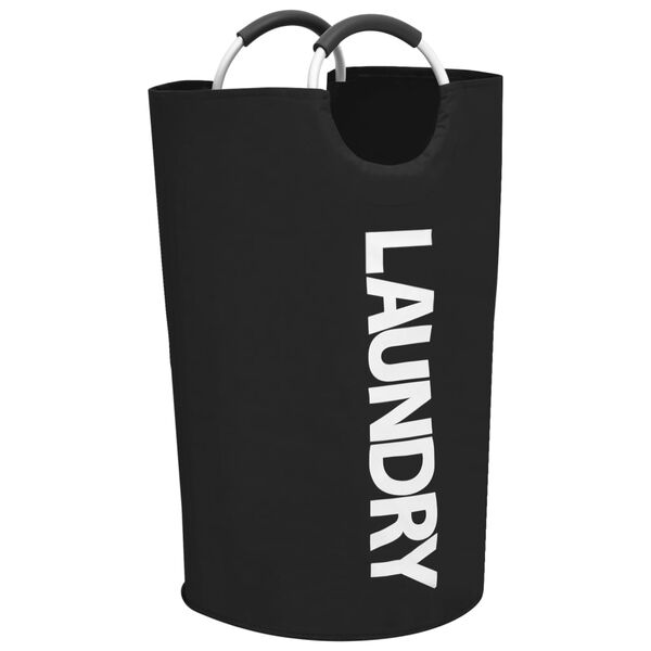 vidaXL Laundry Sorter Black