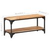 vidaXL Coffee Table 90x30x40 cm Solid Acacia Wood