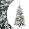vidaXL Artificial Christmas Tree with Bauble 120 cm 150 LEDs