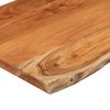 vidaXL Bathroom Countertop 110x60x3.8 cm Rectangular Solid Wood Acacia