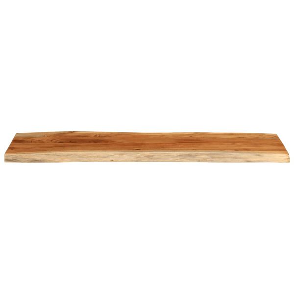 vidaXL Table Top 120x40x3.8 cm Rectangular&nbsp;Solid Wood Acacia Live Edge
