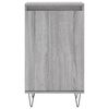 vidaXL Sideboards 2 pcs Grey Sonoma 40x35x70 cm Engineered Wood