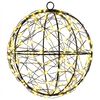 vidaXL Christmas Finial Light 200 LEDs Warm White Diameter 20 x 22 cm
