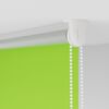vidaXL Roller Blind Blackout Leaves Green 100x150 cm Fabric Width 95.7 cm Polyester