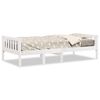 vidaXL Children's Bed without Mattress White 75x190 cm Solid Wood Pine