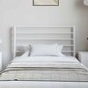 vidaXL Metal Headboard White 100 cm