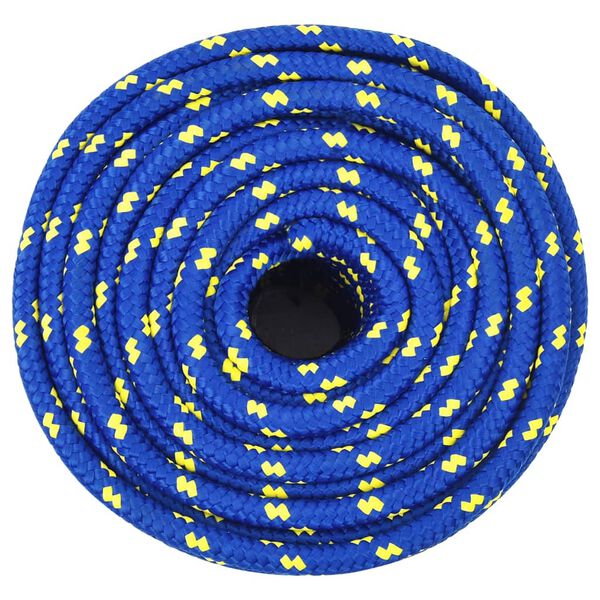 vidaXL Boat Rope Blue 14 mm 100 m Polypropylene
