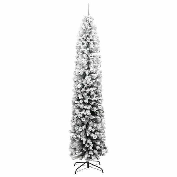 vidaXL Artificial Christmas Tree with 300 LEDs with Stand Green 240 cm