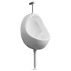 vidaXL Wall Hung Urinal with Flush Valve Ceramic White