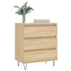 vidaXL Sideboard Sonoma Oak 60x35x70 cm Engineered Wood