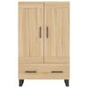 vidaXL Highboard Sonoma Oak 69.5x31x115 cm Engineered Wood