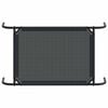 vidaXL Elevated Dog Bed Black S Textilene
