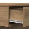 vidaXL Coffee Table Artisan Oak 90 x 90 x 28 cm Engineered Wood