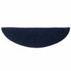 vidaXL Stair Mats Self-adhesive 30 pcs 56x17x3 cm Navy Half Round