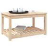 vidaXL Garden Table 82.5x50.5x45 cm Solid Wood Pine