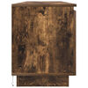 vidaXL TV Cabinet Smoked Oak 180 x 38 x 49 cm Engineered Wood