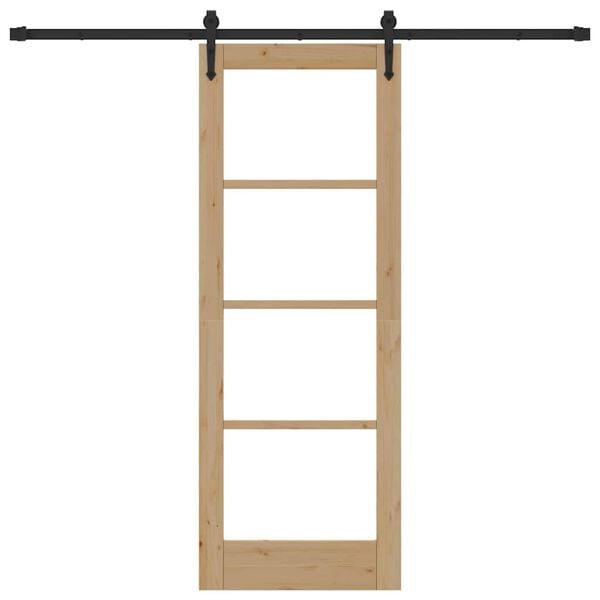 vidaXL Sliding Door ORKDAL Natural 73.5 x 198.5 cm