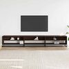 vidaXL TV Cabinet Brown Oak 270x40x46 cm Engineered Wood