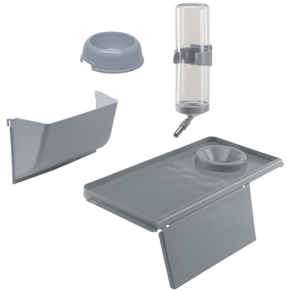 Ferplast Rabbit Cage Barn 100 96x57x73 cm Grey