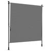 vidaXL Outdoor Roller Blind Light Grey 150 x 270 cm