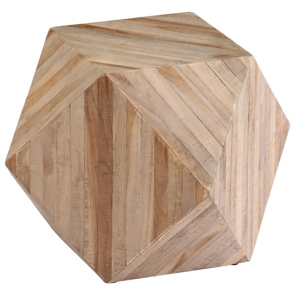 vidaXL Side Table Reclaimed Teak 40x40x40 cm