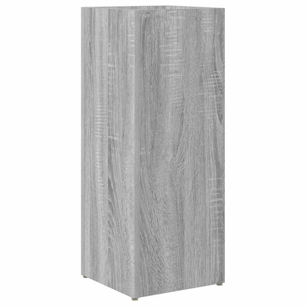 vidaXL Umbrella Stand Grey Sonoma 25 x 24.5 x 64 cm Engineered Wood