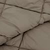 vidaXL Winter Duvet Light Grey 200 x 140 cm Microfiber