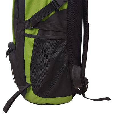 vidaXL Hiking Backpack 40 L Black and Green