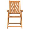 vidaXL Garden Chair 6 pcs Brown 57 x 72 x 109 cm Solid Acacia Wood