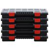 vidaXL Assortment Boxes 10 pcs 40x30x5 cm Polypropylene